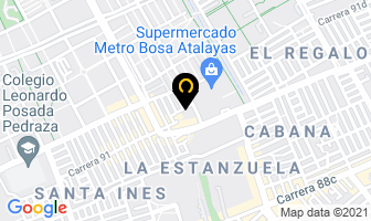 Mapa de Arepas Maizol De Colombia en Bogotá D.C