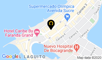 Mapa de Arepas Pues en Cartagena