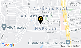 Mapa de Arepas Punto 78 en Cali