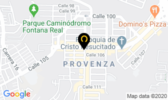 Mapa de Arepas Rellenas Uno A en Bucaramanga