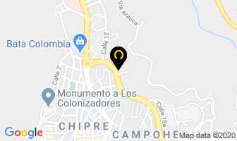 Mapa de Arepas Ruiseñor en Manizales