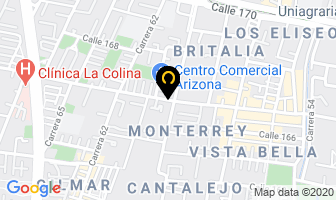 Mapa de Arepas San Fernando en Bogotá D.C
