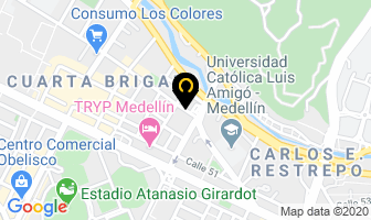 Mapa de Arepas Ultrarepa en Medellín