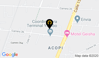 Mapa de Arepas Y Arepas Yumbo en Cali