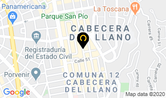Mapa de Arepasan en Bucaramanga
