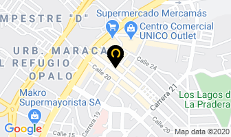 Mapa de Arepas.comtodo en Dosquebradas
