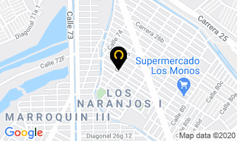 Mapa de Arepitas Con Queso Las Delicias en Cali