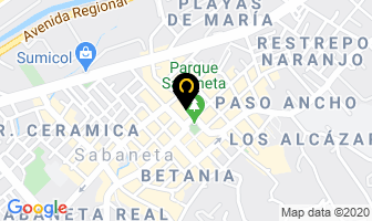 Mapa de Arepitas Y Càfe en Sabaneta