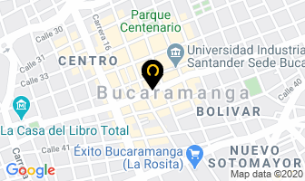 Mapa de Aresan Ltda en Bucaramanga