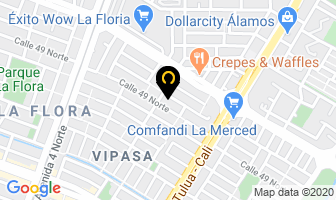 Mapa de Arg Servicios Estratégicos en Cali