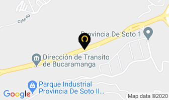 Mapa de Argemiro Bonces Ortiz en Bucaramanga