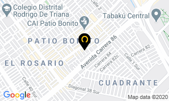 Mapa de Argentina Tango Show en Bogotá D.C