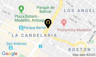 Mapa de Argon Ltda en Medellín