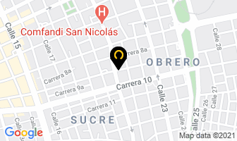 Mapa de Argón Publicidad en Cali