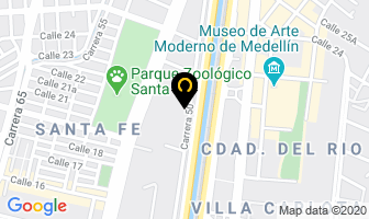 Mapa de Argos en Medellín