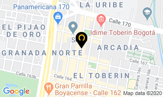 Mapa de Argovia en Bogotá D.C