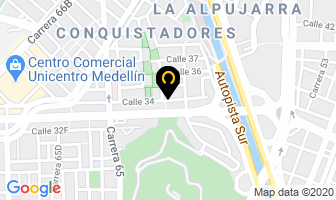 Mapa de Arias Jaramillo María Isabel en Medellín
