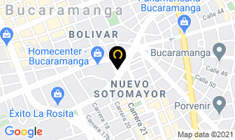 Mapa de Arias Navarro Gerardo en Bucaramanga