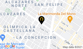 Mapa de Aripollo en Bogotá D.C