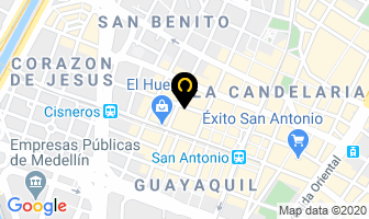 Mapa de Aristgom - Ramarú S.a en Medellín