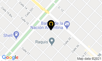 Mapa de Aristi Casa Hotel en Plato