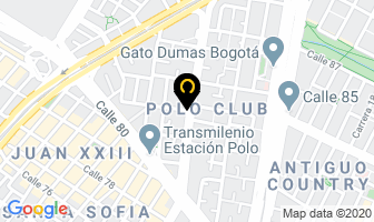 Mapa de Aristizábal Duque Gustavo en Bogotá D.C