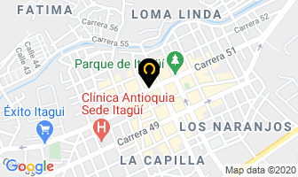 Mapa de Arizona Center en Itaguí