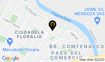 Mapa de Arkas Publicidad en Cali