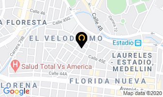 Mapa de Arlekin Mago en Medellín