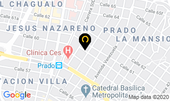 Mapa de Arlequín Disfraces en Medellín