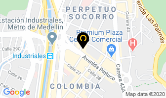 Mapa de Arma Renault en Medellín