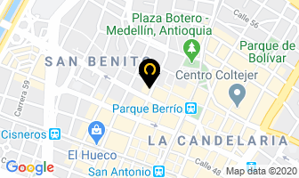 Mapa de Armamos Partes Electrónicas en Medellín