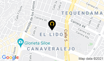Mapa de Armando Cano Silva Ingeniería Ltda. en Cali