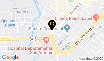 Mapa de Armando Puertas en Pitalito