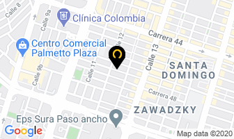 Mapa de Armédica en Cali