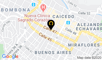 Mapa de Armeria Industrial Falla Limitada en Medellín