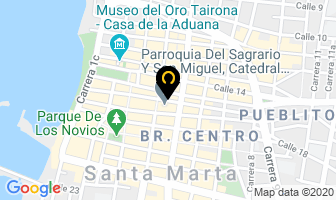 Mapa de Armo en Santa Marta