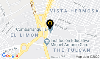 Mapa de Armonia Ambiental Ltda en Barranquilla