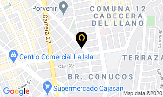 Mapa de Armonia Espititual en Bucaramanga