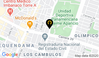 Mapa de Armonía Flora Valladares en Cali