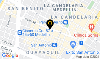 Mapa de Armonia Intima en Medellín
