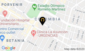 Mapa de Armony Body Estetic en Barranquilla