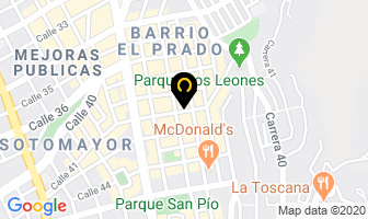 Mapa de Army Store en Bucaramanga