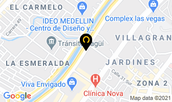Mapa de Arneg Andina Ltda. en Soledad