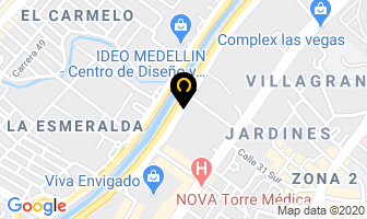 Mapa de Arneg Andina Ltda. en Soledad