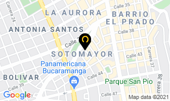 Mapa de Aro Soluciones Logística Ltda. en Bucaramanga