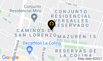 Mapa de Aroma & Gourmet en Bogotá D.C
