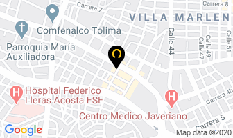 Mapa de Aroma Lavandería en Ibagué