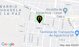 Mapa de Aroma Rey en Aguachica