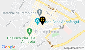 Mapa de Aromas Floristería en Pamplona